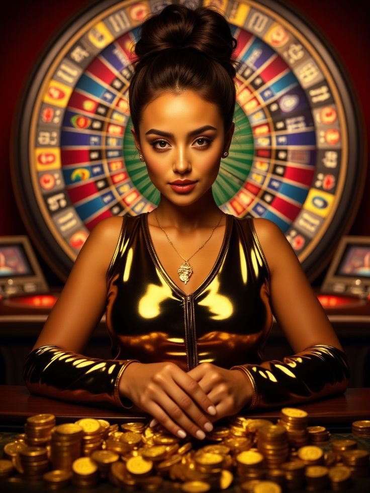 Pemandangan dinamis dari sportsbook dan permainan slot di karinbet platform hiburan Indonesia